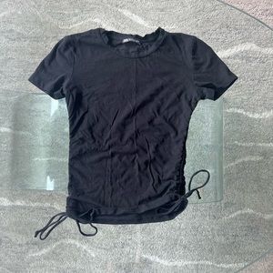 Zara black t shirt